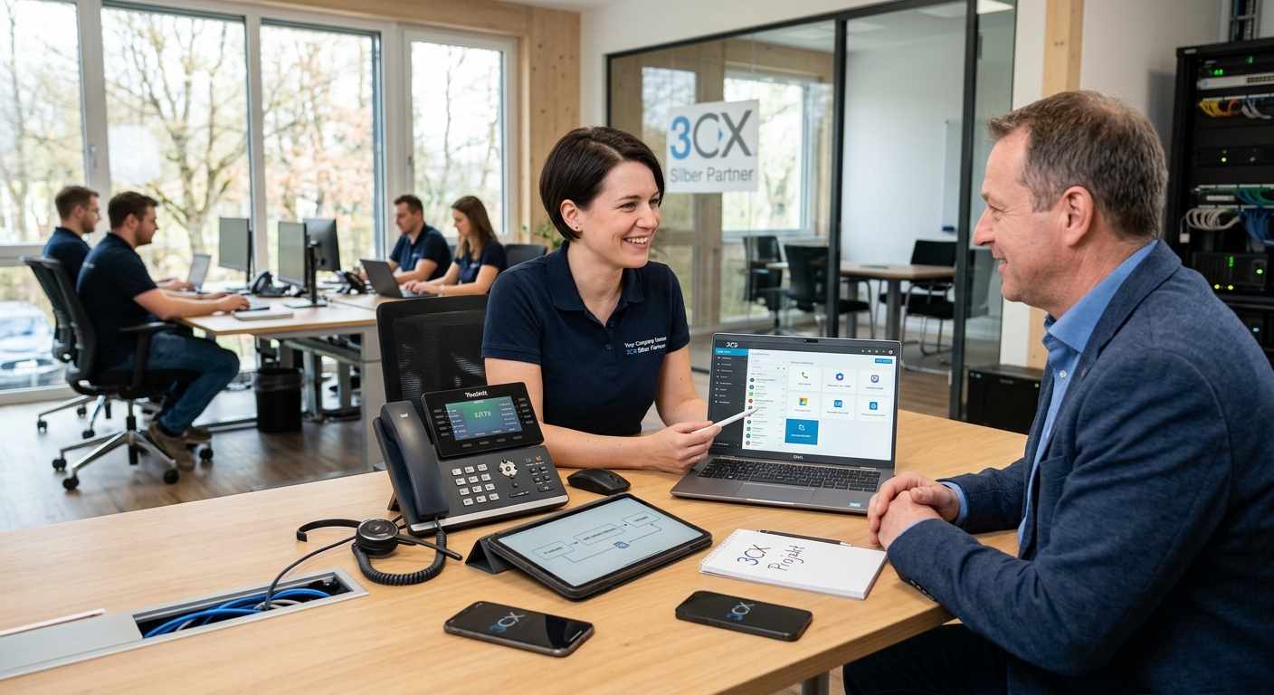 3CX einführen – von der Planung bis zum laufenden Betrieb