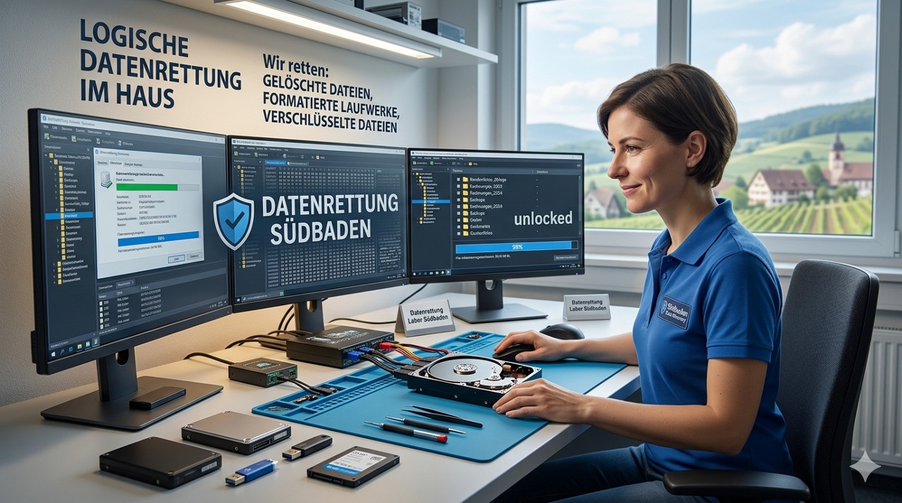 Logische Datenrettung im Haus